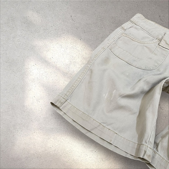 Bebop Khaki Low Rise Bermuda Shorts - Picture 4 of 6